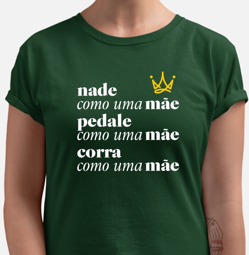 Nade, pedale e corra como uma mãe