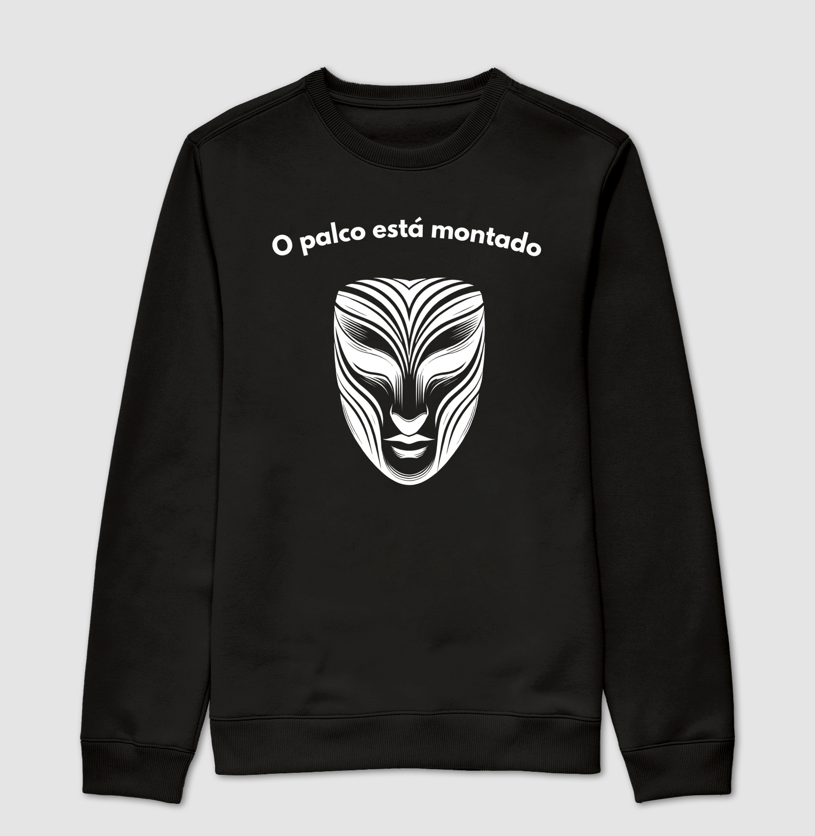 O palco está montado