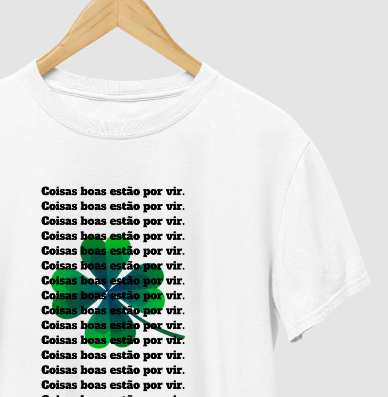 COISAS BOAS ESTÃO POR VIR!