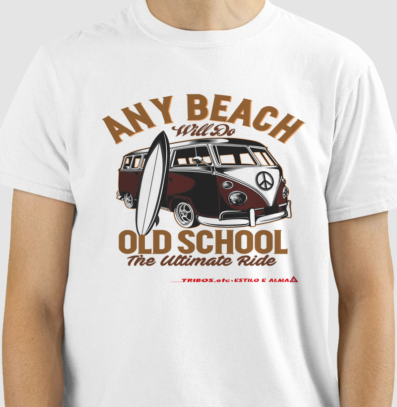 CAMISETA RESERVA.INK MASCULINA E FEMININA TRIBOS.etc ADVENTURE SURF KOMBI SURF OLD SCHOOL