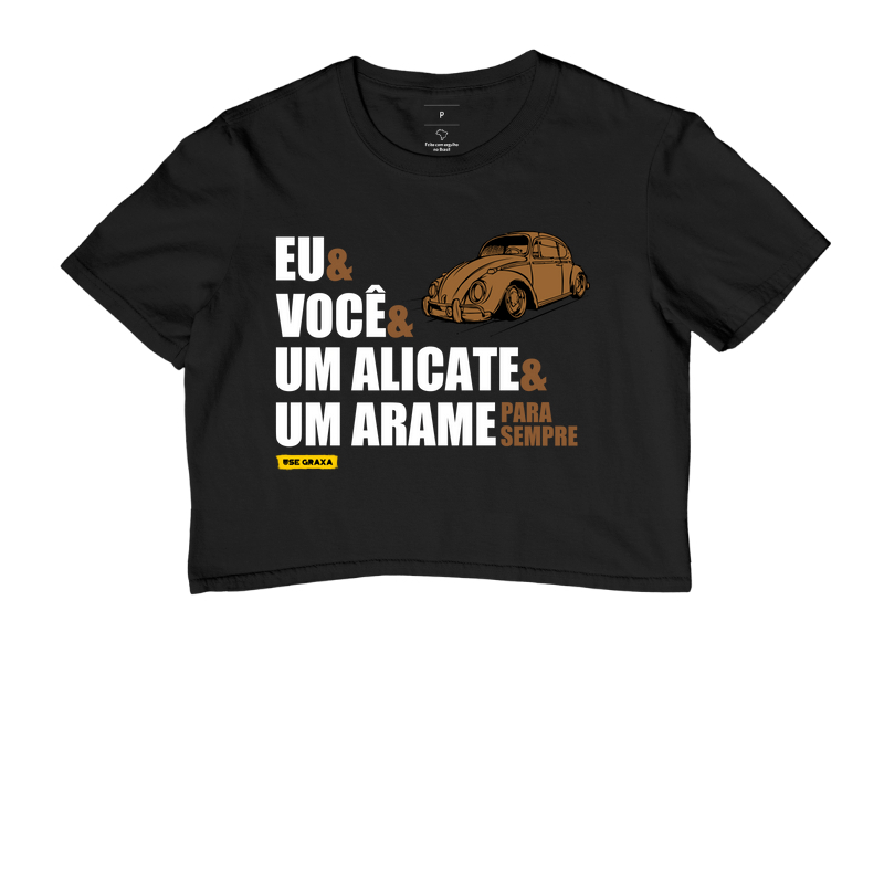 Eu e Você Para Sempre Fusca Marrom