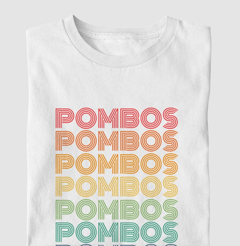 Pombos Letreiro Retrô