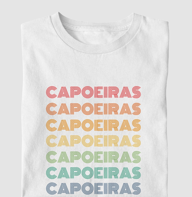 Capoeiras Letreiro Retrô