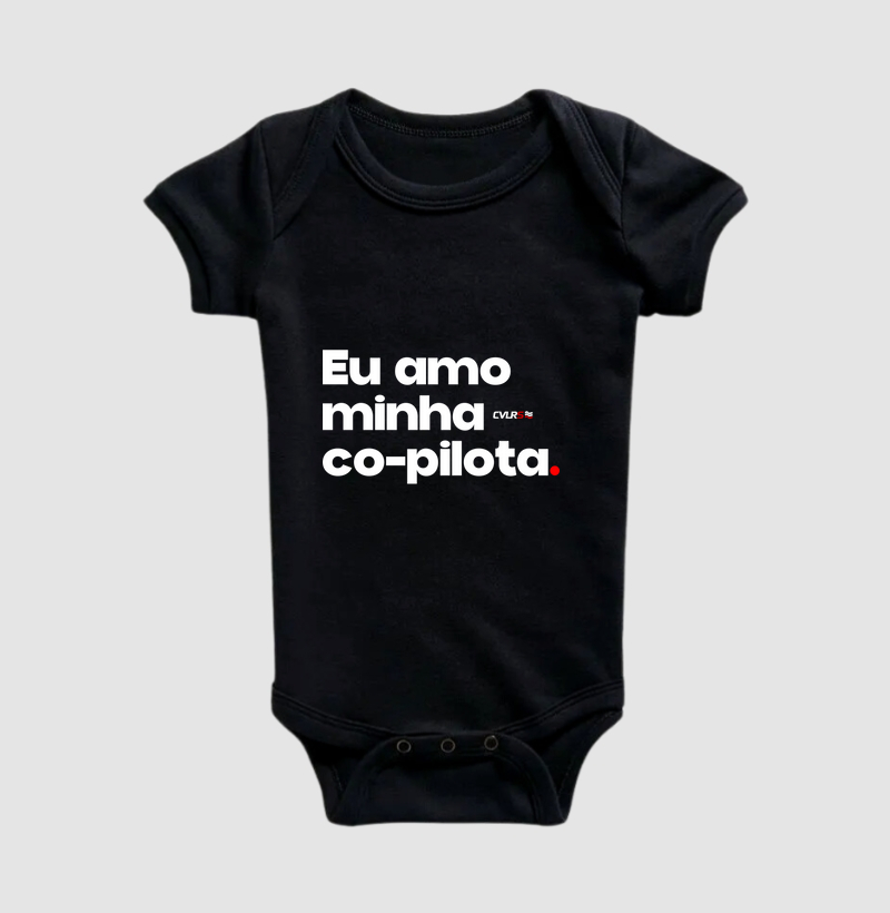 Eu amo minha co-pilota.