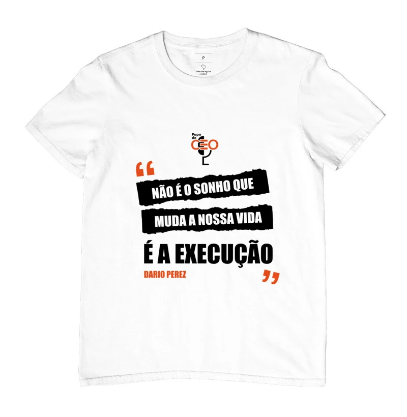 NÃO É O SONHO QUE MUDA SUA VIDA É A EXECUÇÃO
