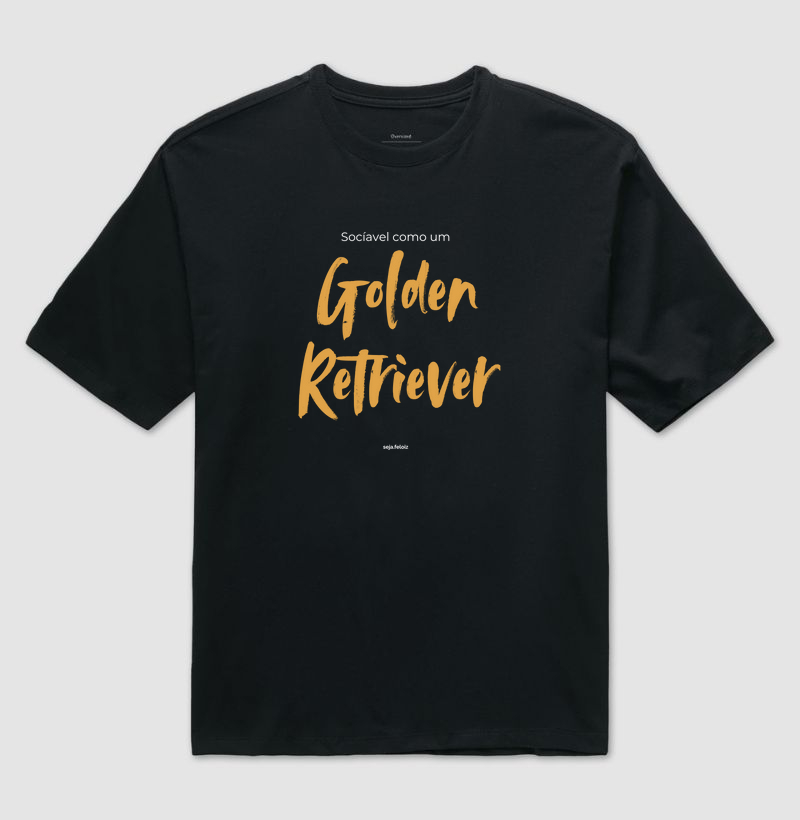 Sociável Como um Golden Retriever