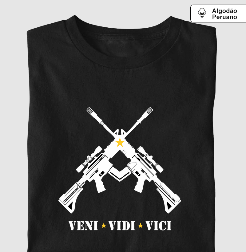 VENI VIDI VICI/ Algodão Peruano