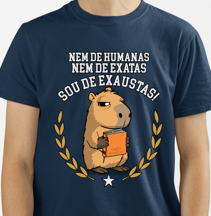 Camiseta Capivara Exaustas