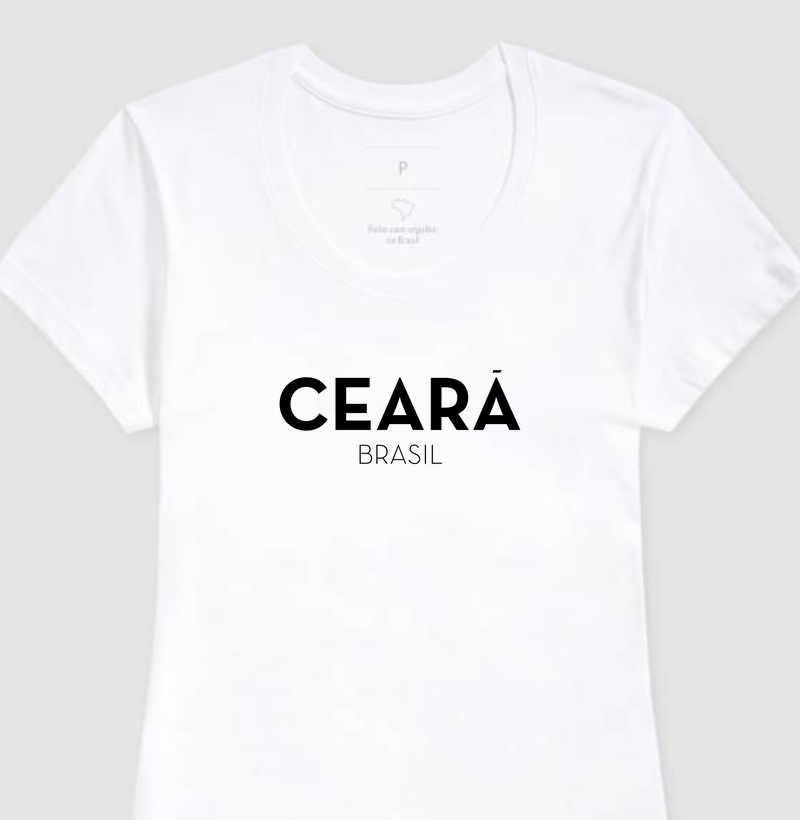 Camiseta Ceará Estado Brasil