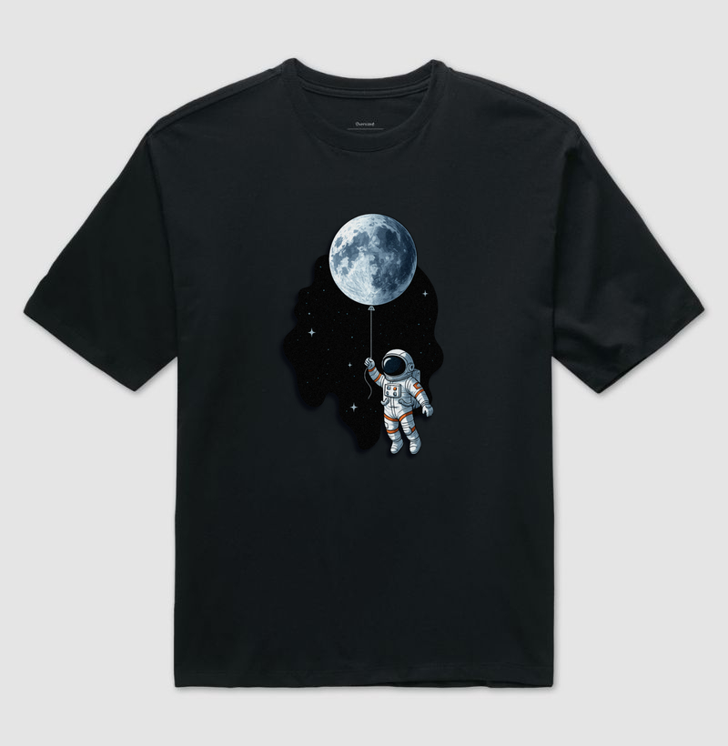 Cosmonauta e o Balão Lunar