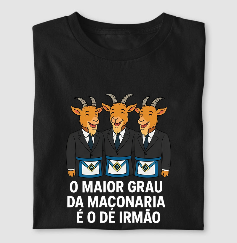 Camiseta Grau de Irmão - Collab Mr. GADU & Papo de Irmão 81