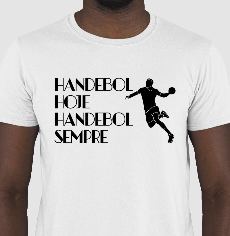 Camiseta de Handebol - HANDEBOL HOJE, HANDEBOL SEMPRE.  |BOY|