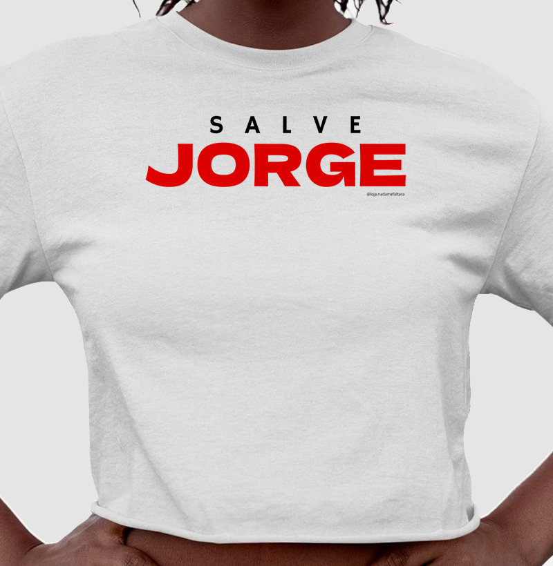 Camiseta Cropped Salve Jorge