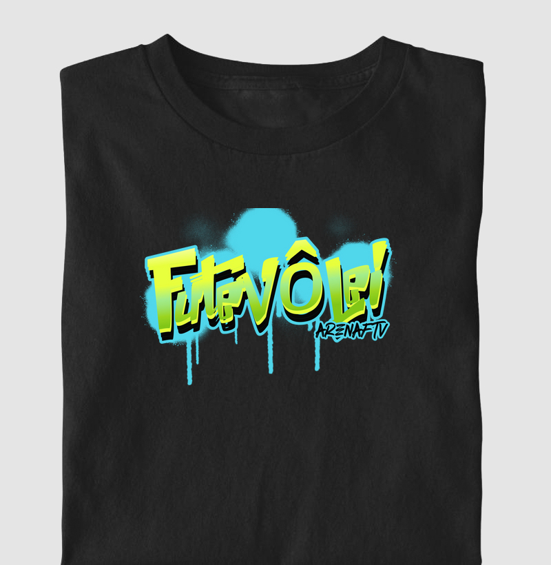 Camiseta Futevôlei grafitado