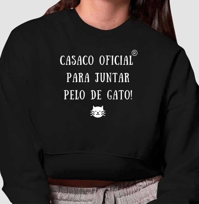 Casaco Oficial para Juntar Pelo de Gato