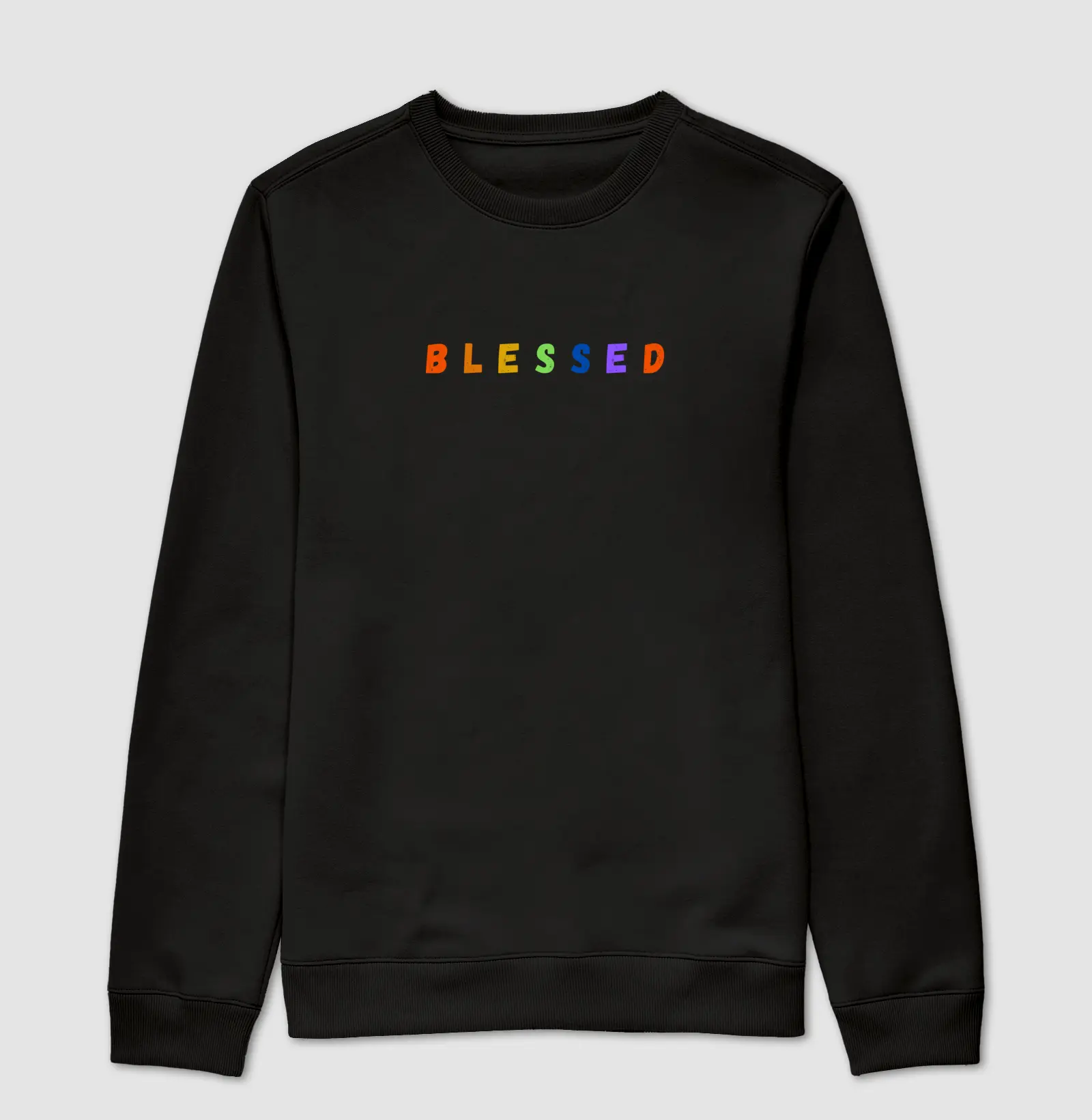 Moletom unisex - Blessed Colorido