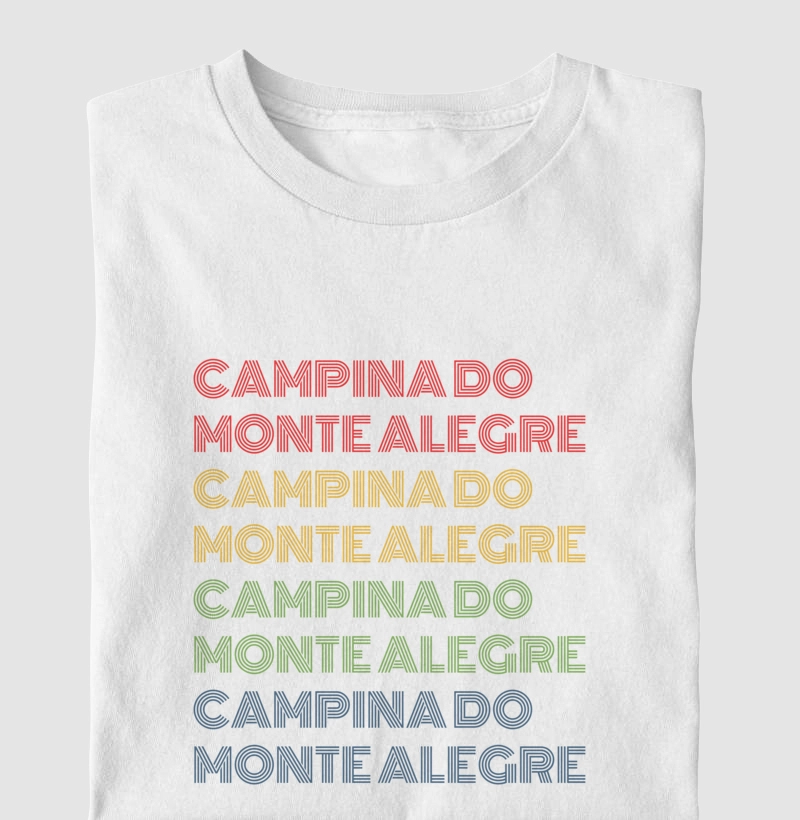 Campina do Monte Alegre Letreiro Retrô