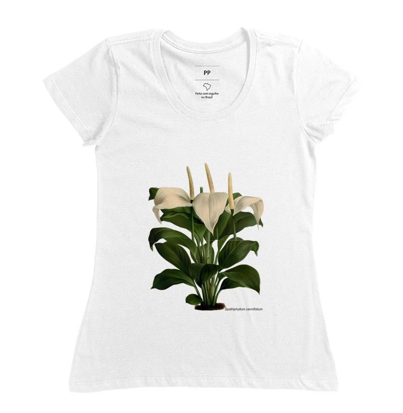 Spathiphyllum ( Lirio ) t-shirt