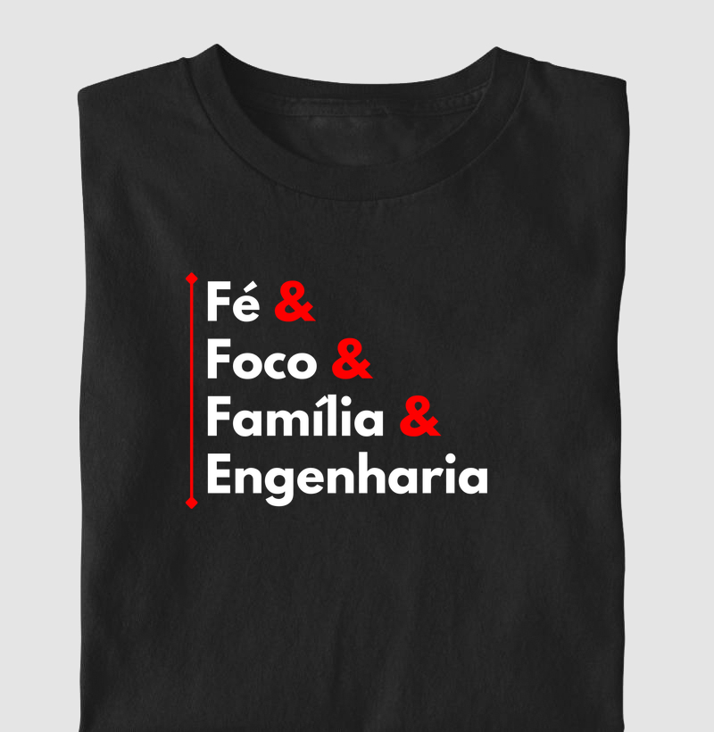 Fé & Foco & Família & Engenharia