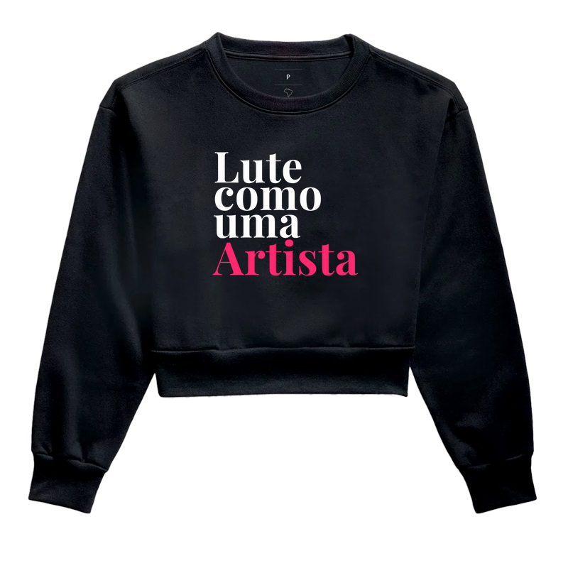 Lute como uma artista