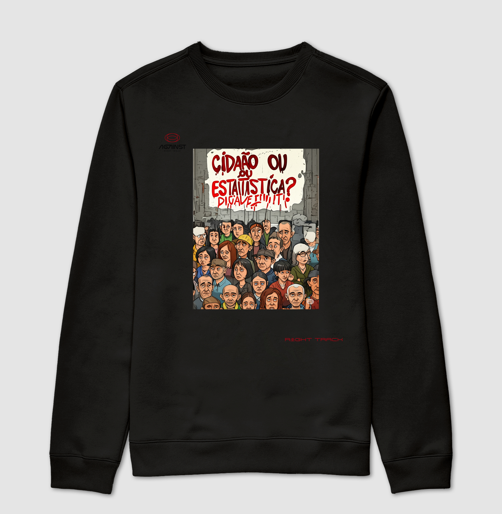 Camiseta Cidadão ou Estatística