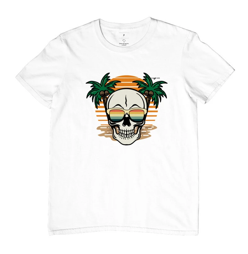 Camiseta Beach Skull
