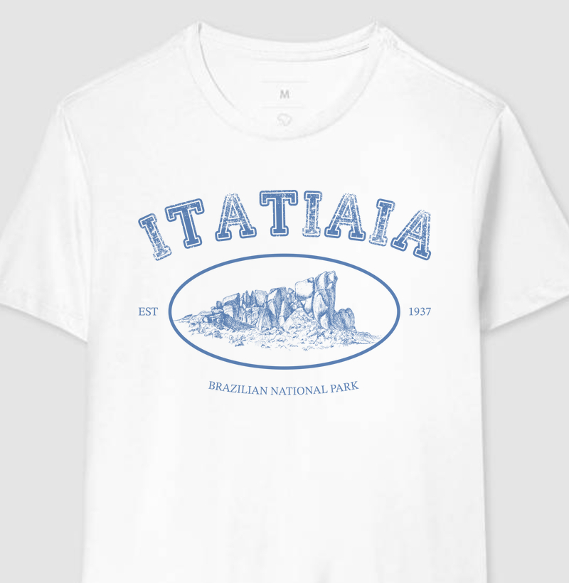 Camiseta Itatiaia - Brazilian National Park - Branca