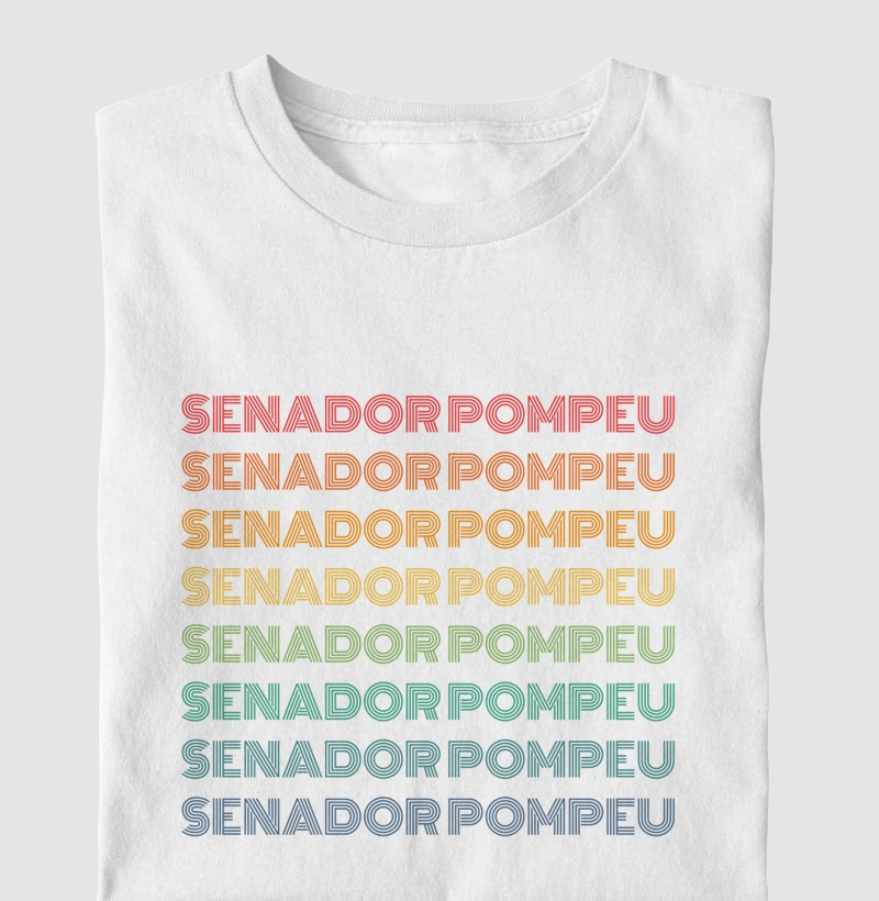 Senador Pompeu Letreiro Retrô