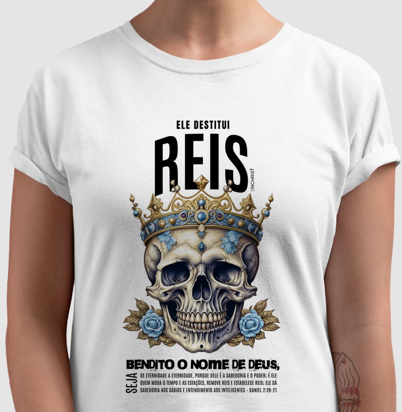 Camiseta branca Daniel 2:20-21