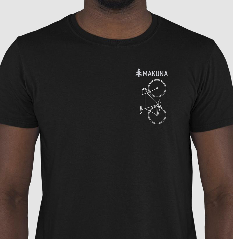 Camiseta Giro – Minimalismo e Movimento com Estampa no Peito