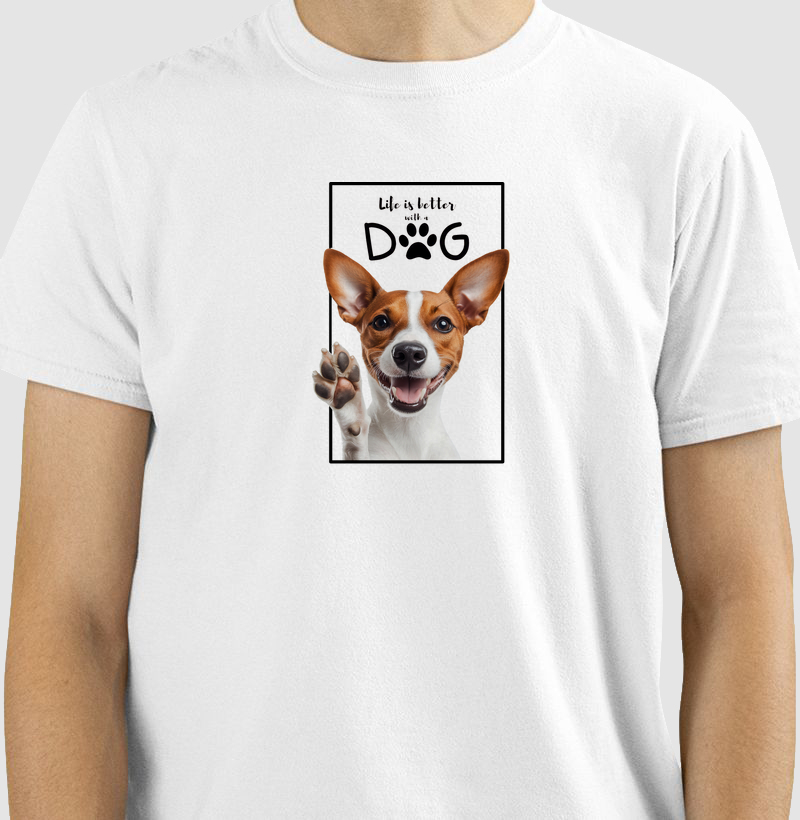 Camiseta Life is better