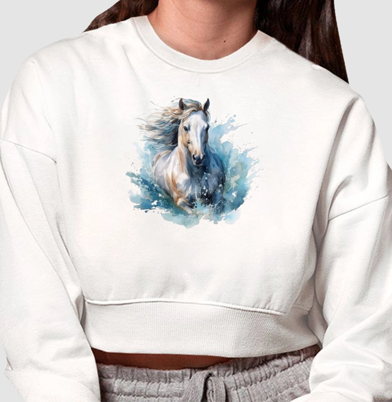 Widl Horse - Moletom Crooped