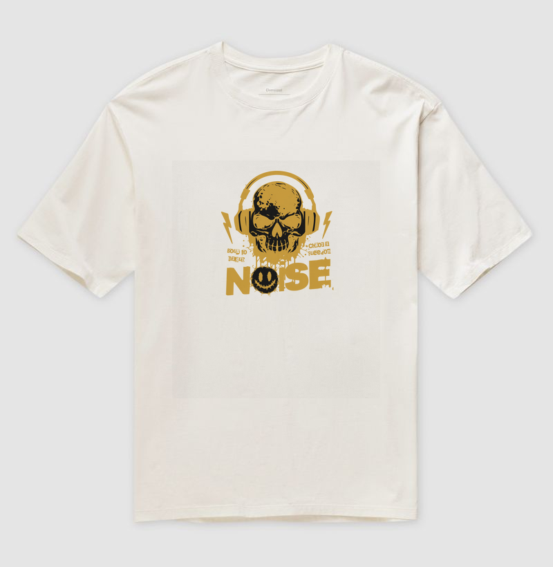 Camiseta Oversized Noise