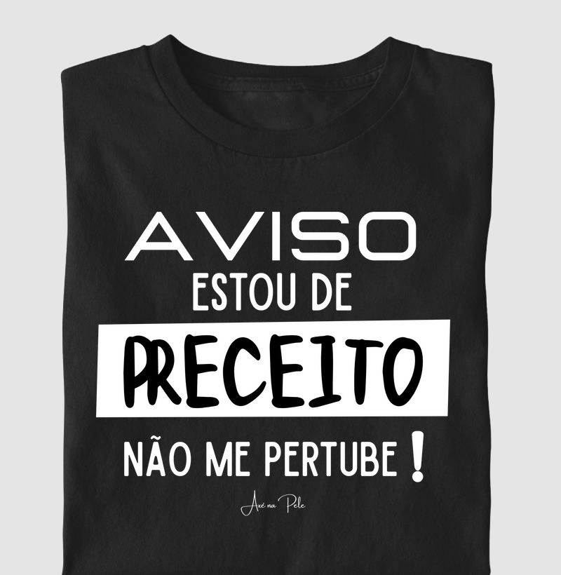 Camisa Estou de Preceito - escuras