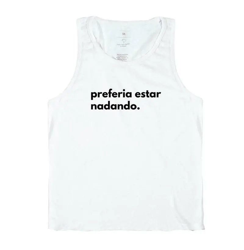 PREFERIA ESTAR NADANDO