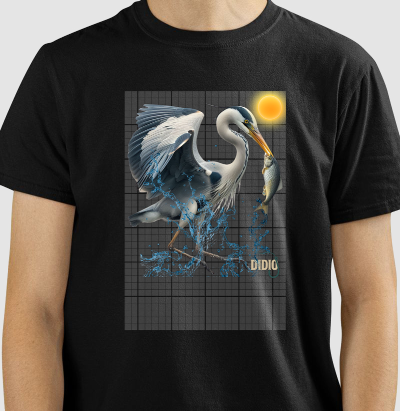 Camiseta Garça
