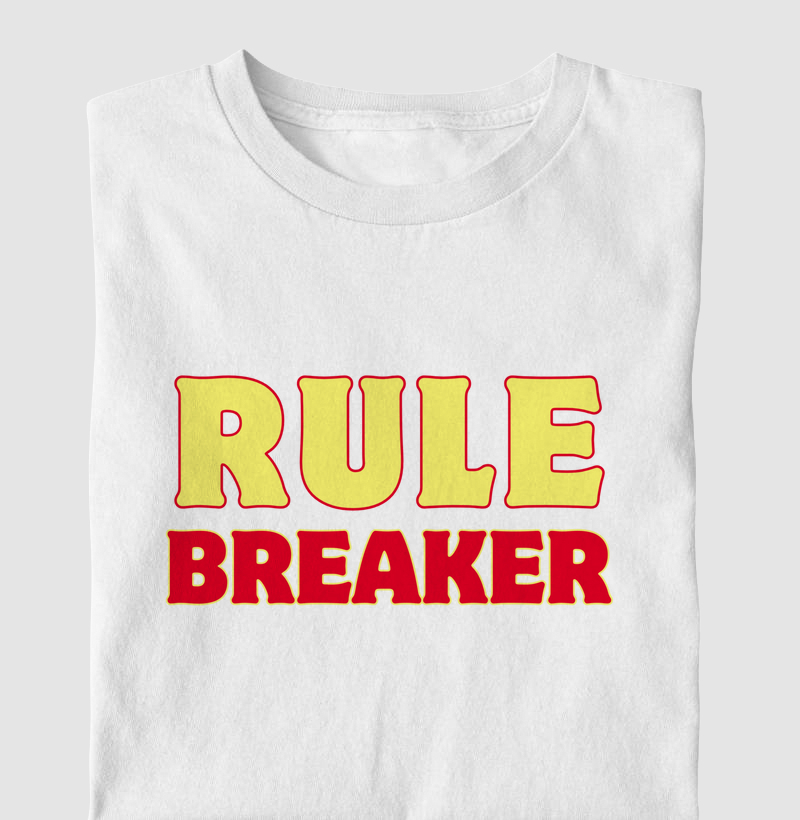Camiseta Infantil RULE BREAKER