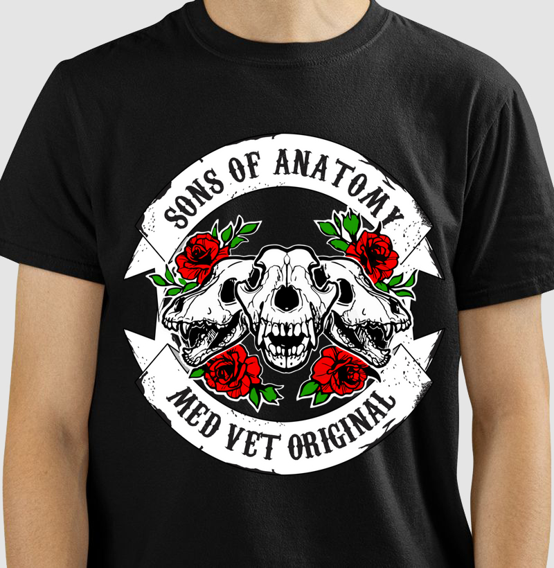 Camiseta SOA MVO Black & cores diversas