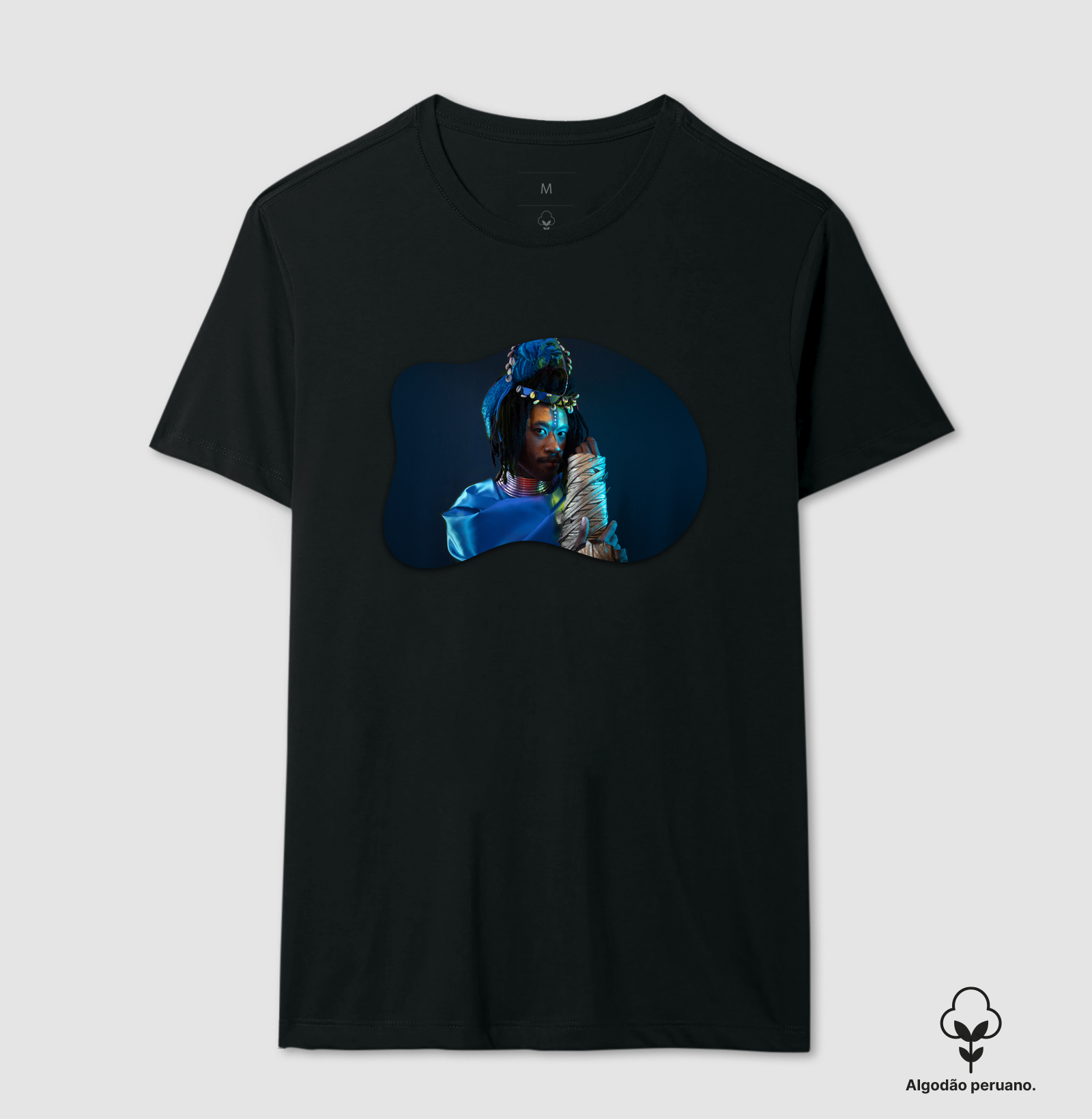 Camiseta Original Afrofuturista Coroa