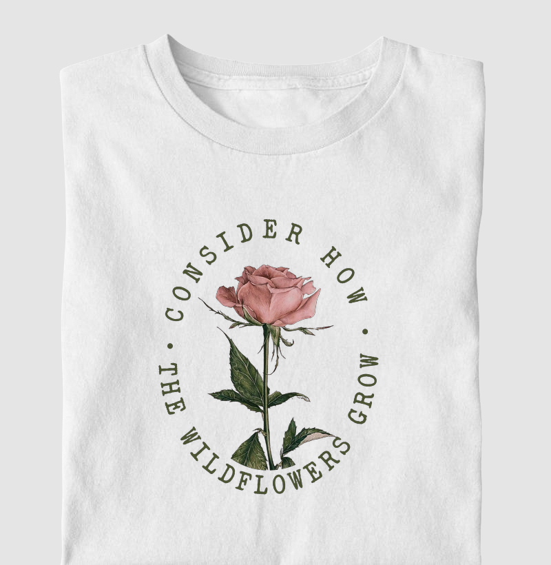 Consider How The Wildflowers Grow, Considerai como crescem os lírios do campo