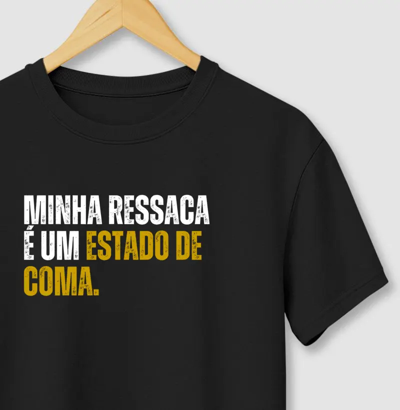 Minha ressaca é...