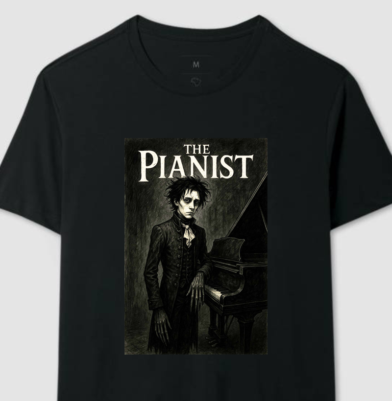CAMISETA HQ PIANISTA