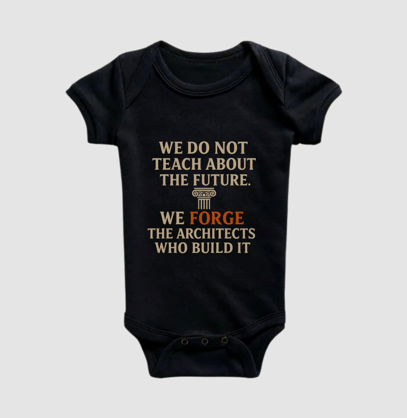 We do not Teach about The Future, We Forge the architects who built it