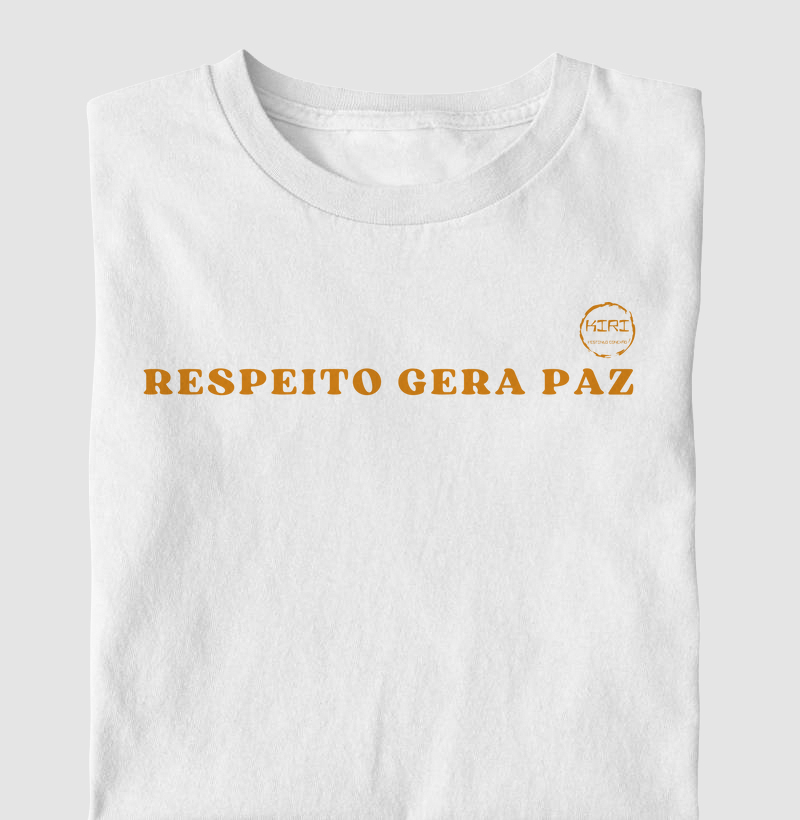 Camiseta KIRI - Respeito Gera Paz 2