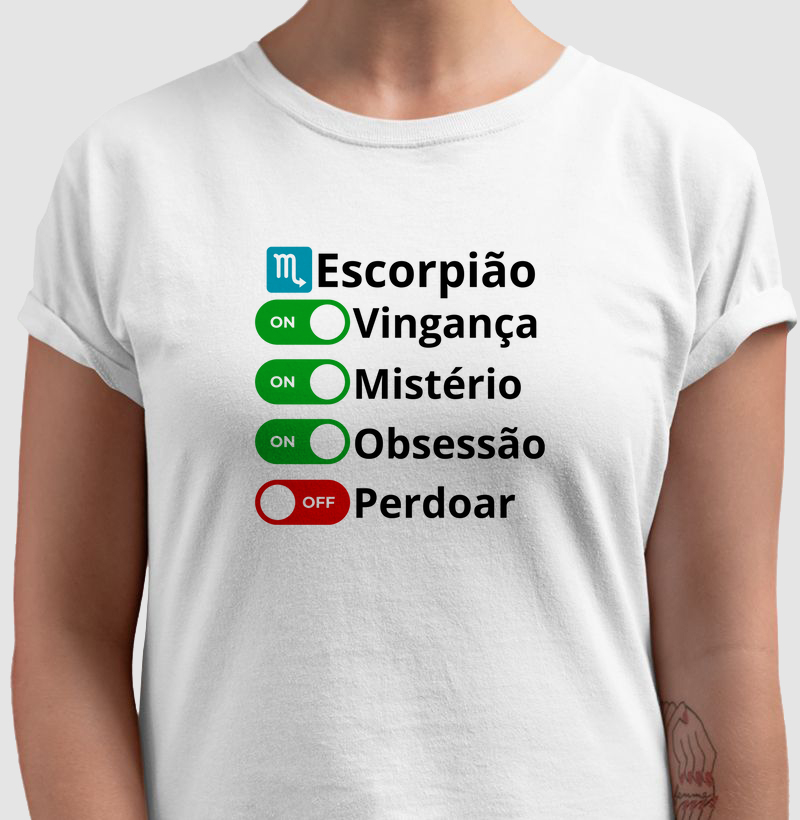 Camiseta Escorpião Intense