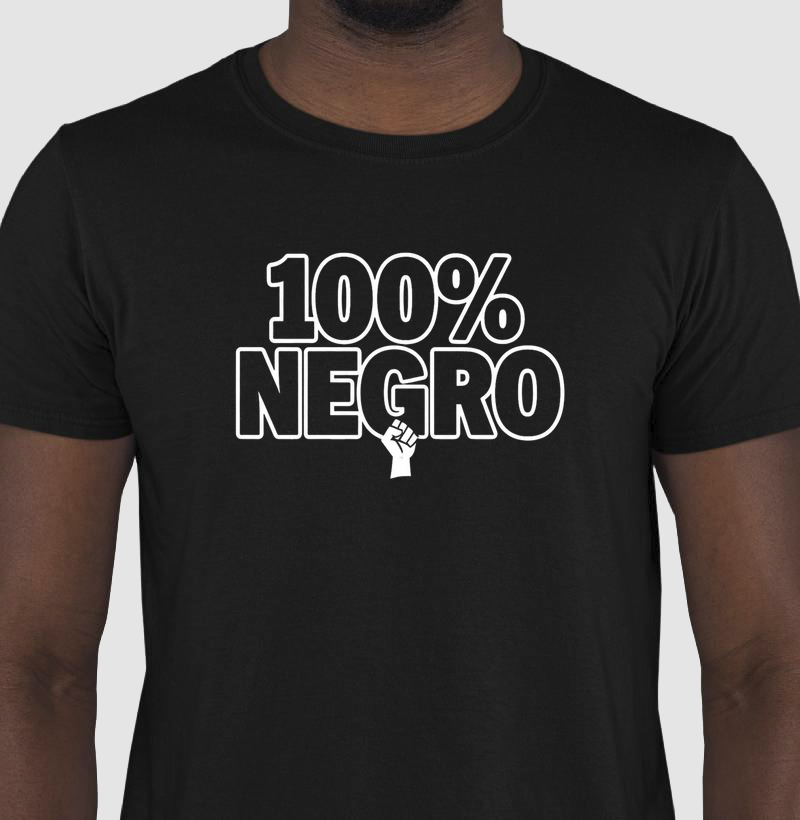 Camiseta - 100% Negro