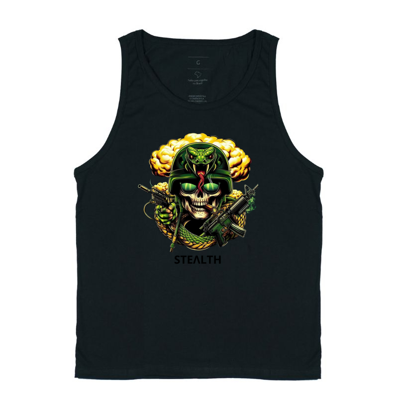 Caveira e cobra