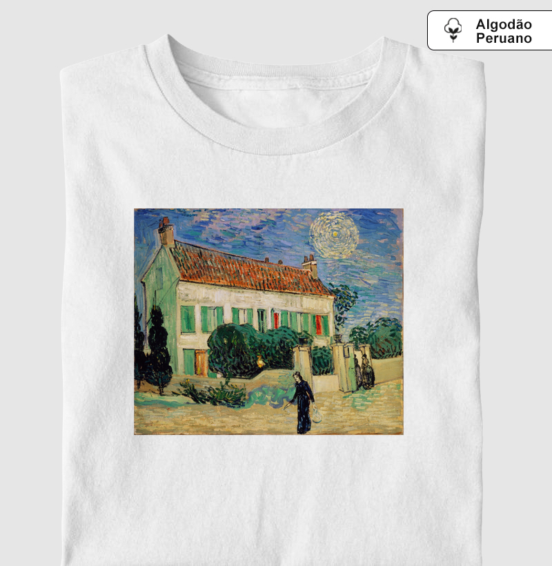 Vincent van Gogh's White House at Night