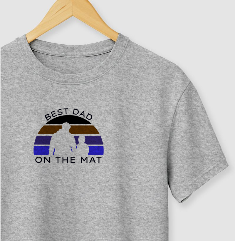 Camiseta Best Dad On The Mat
