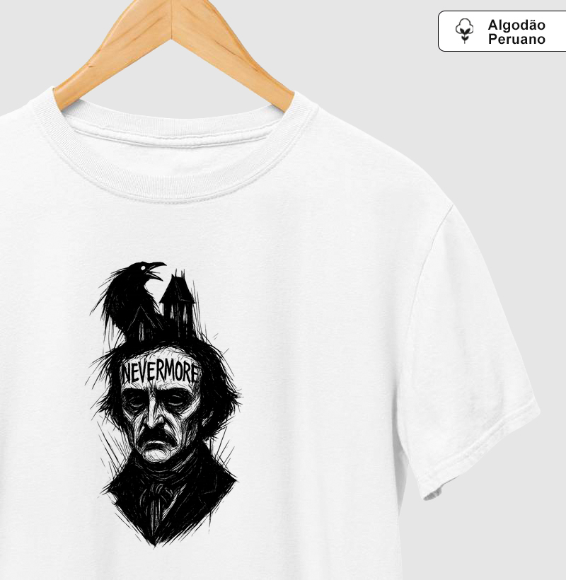 Camiseta - Edgar Allan Poe Dark
